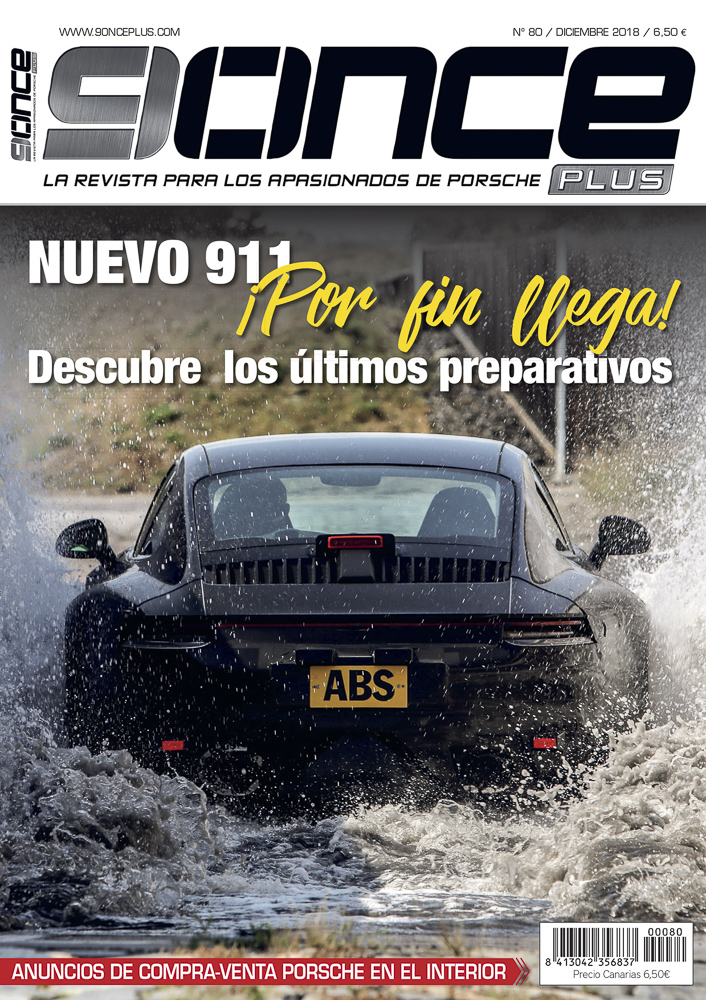 Portada 9OncePlus número 80. Diciembre 2018.