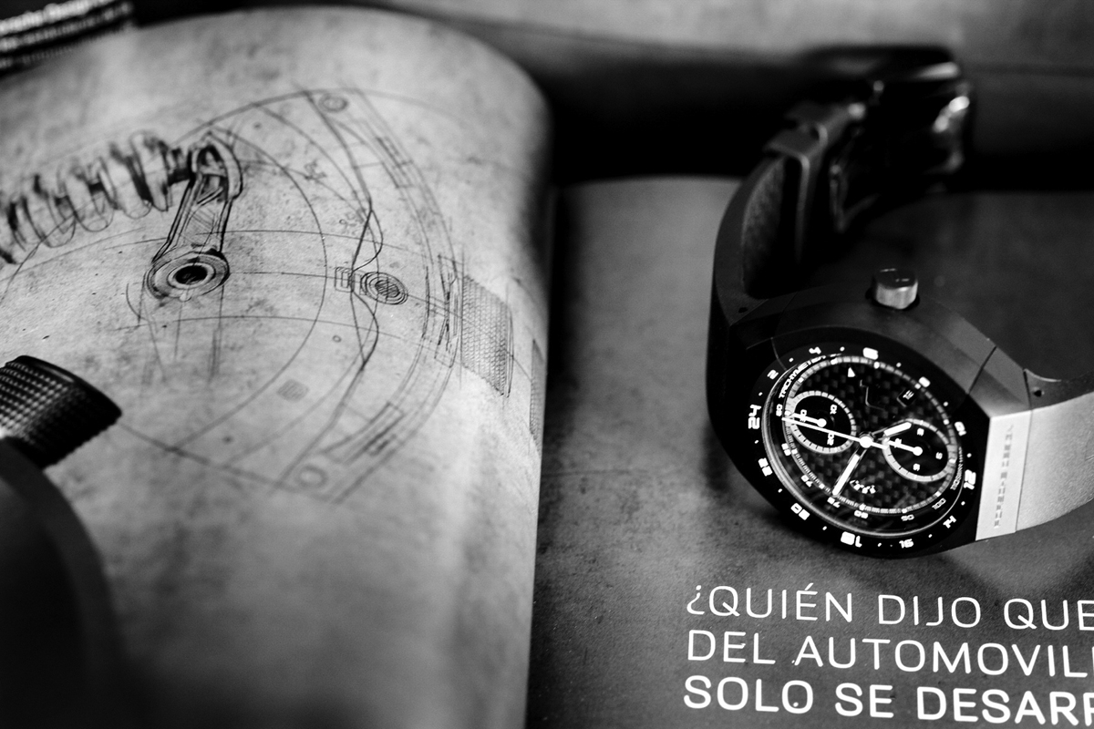 Detalle del empujador de leva en el Porsche 911 RSR.