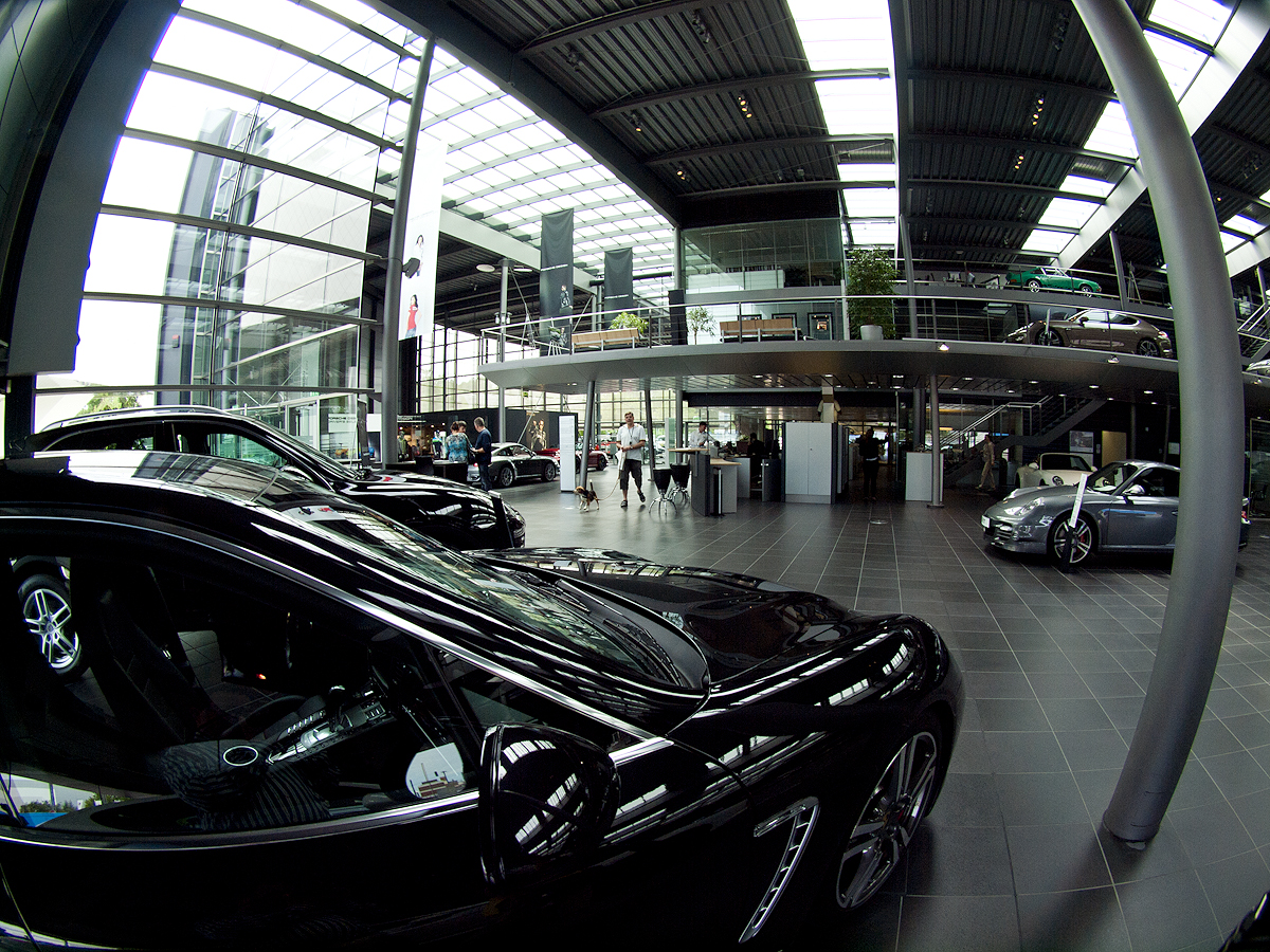 Porsche Zentrum Stuttgart.